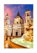 Piazza Navona In Rome | Lag din egen plakat