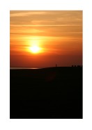 Red Sunset In Southern Sweden | Lag din egen plakat