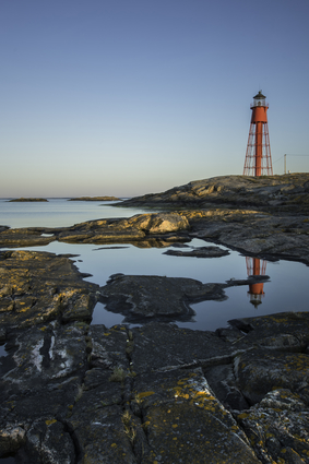 Lighthouse In The Swedish Archipelago