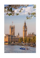 Big Ben In London During Spring | Lag din egen plakat