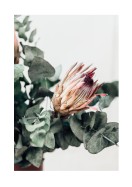 Pretty Dried Pink Flower | Lag din egen plakat