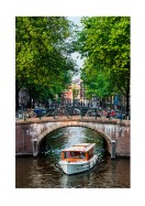 Canal In Amsterdam | Lag din egen plakat
