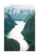 View Of Fjord In Norway | Lag din egen plakat