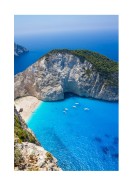 Navagio Beach In Greece | Lag din egen plakat