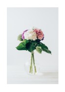 Hydrangea Flowers In Vase | Lag din egen plakat