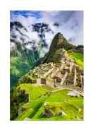 View Of Machu Picchu In Peru | Lag din egen plakat