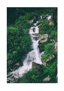 Beautiful Waterfall In The Himalayas | Lag din egen plakat