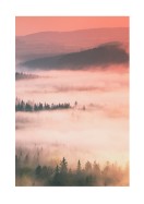 Dreamy And Misty Forest Landscape | Lag din egen plakat