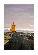Lighthouse At Sunrise In Iceland | Lag din egen plakat