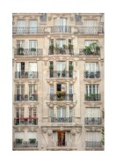 Building Facades In Paris | Lag din egen plakat